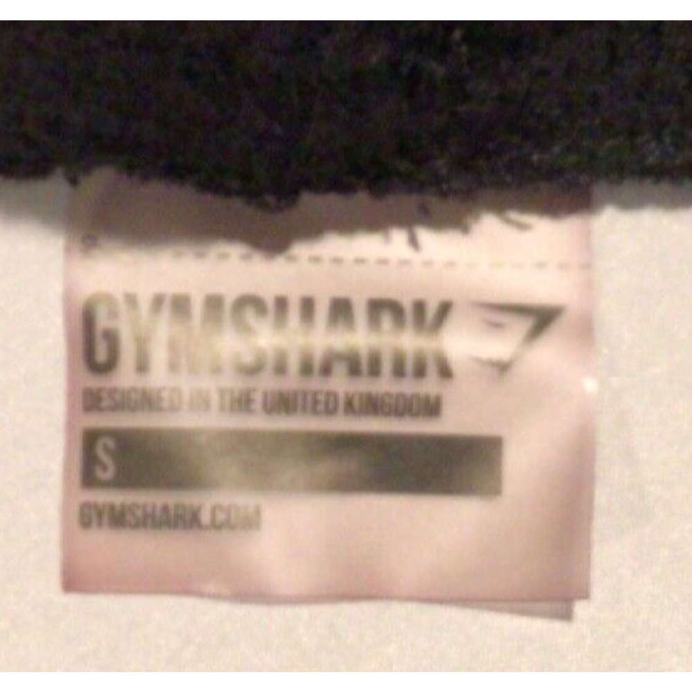 Gymshark Black Ribbed Relaxed Leg Yoga Pants Women’s Size Small - Read Details - Picture 2 of 3
